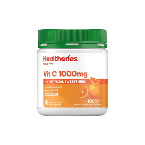 Healtheries Vit C 1000mg 100 Chewable Tablets