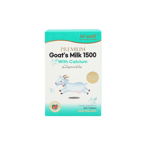 Hi Well Premium Goat's Milk 1500 300 Tablets