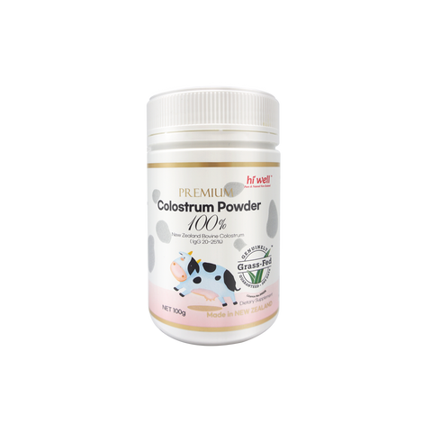 Hi Well Premium Colostrum Powder 100% 100g