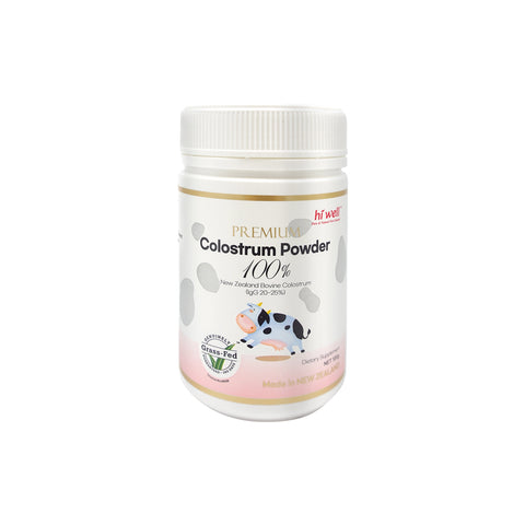 Hi Well Premium New Zealand Bovine  Colostrum Powder 100%