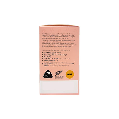 Hi Well Premium New Zealand Bovine  Colostrum Powder 100%