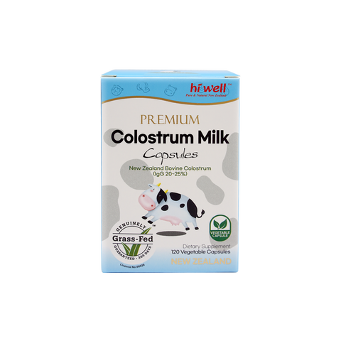 Hi Well Premium Colostrum 500 120 Capsules