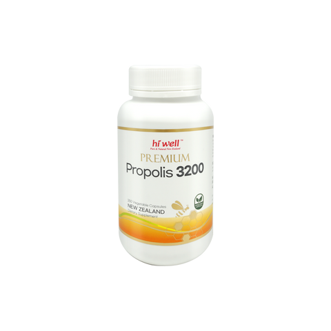 Hi Well Premium Propolis 3200 250 Vege Capsules