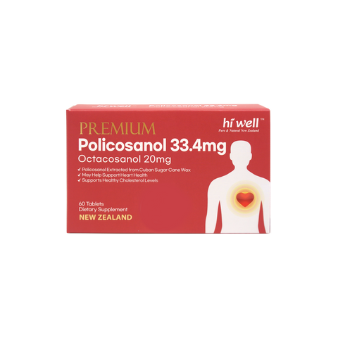Hi Well Premium Policosanol 60 Tablets