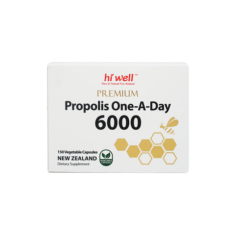 Hi Well Premium Propolis 6000 150 Vege Capsules