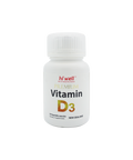 Hi Well Premium Vitamin D3 90 Vege Capsules