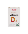 Hi Well Premium Vitamin D3 90 Vege Capsules