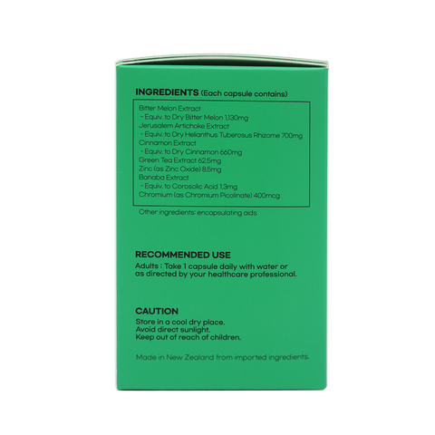 Hi Well Premium GlucoseCare 60Vegetable Capsules