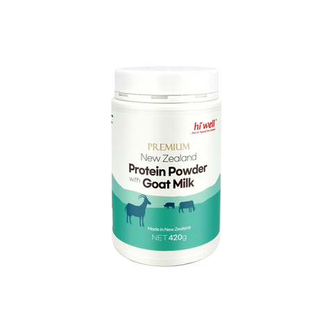 Hi Well Premium New Zealand Protein Powder with Goat Milk 420g