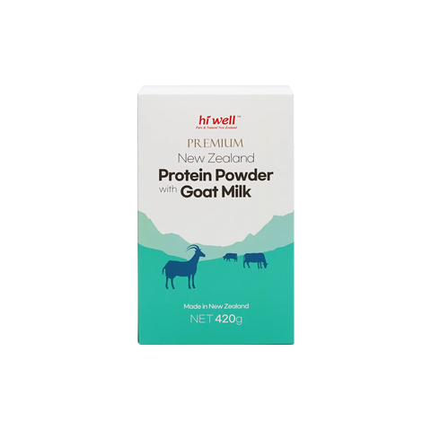 Hi Well Premium New Zealand Protein Powder with Goat Milk 420g