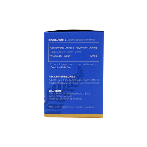 Hi Well Premium Superior rTG Omega 3 60Vegetable Softgel Capsules