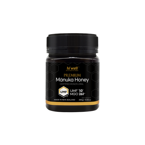 Hi Well Premium Manuka Honey UMF 10+ 250g (MGO 261)