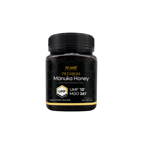 Hi Well Premium Manuka Honey UMF 10+ 1kg (MGO 261)