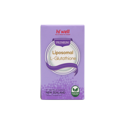 Hi Well Liposomal Glutathione Supplement | Antioxidant, Skin & Liver Support Health NZ Hi Well Liposomal Glutathione Supplement | Antioxidant, Skin & Liver Support Health NZ
