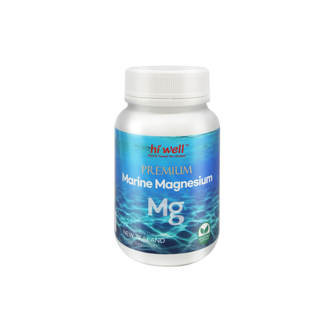 Hi Well Premium Marine Magnesium 120Vegetable Capsules