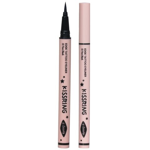Kissring Edge Tattoo Eyeliner 0.6g Pure Black