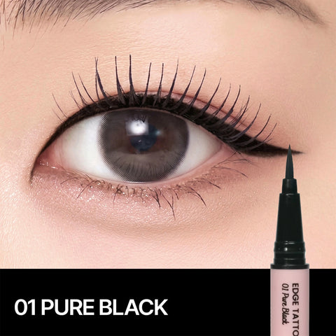 Kissring Edge Tattoo Eyeliner 0.6g Pure Black