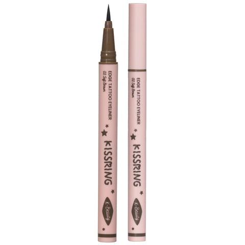 Kissring Edge Tattoo Eyeliner 0.6g Soft Brown