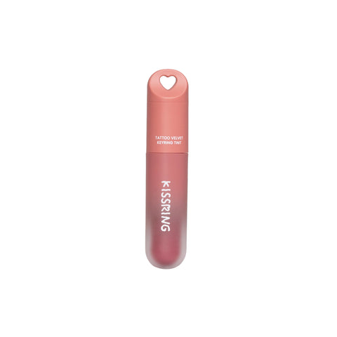 Kissring Tattoo Velvet Keyring Tint 4.5g Cotton Coral
