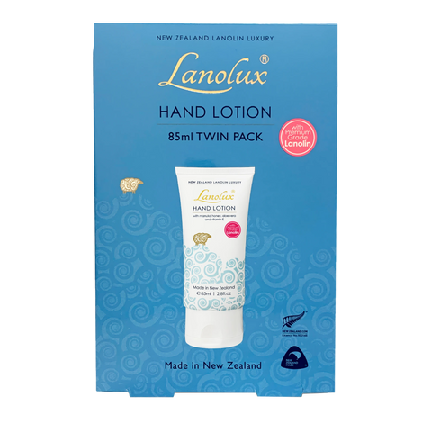 Natures Beauty Lanolux Hand Lotion 85ml Twin Pack