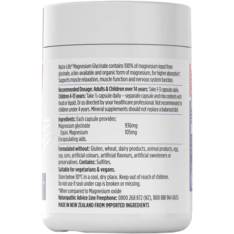 Nutralife Magnesium Glycinate