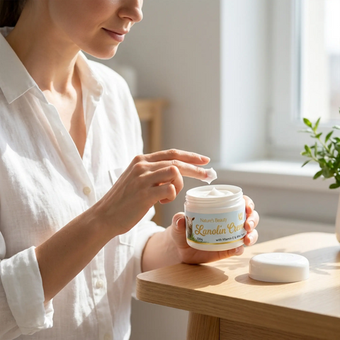Natures Beauty Lanolin Cream 100g (No Box)