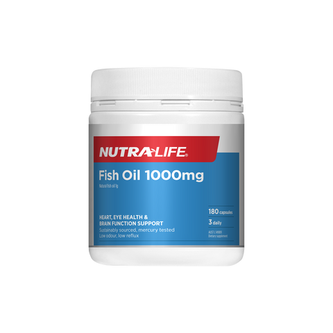 Nutralife Fish Oil 1000mg 180Capsules