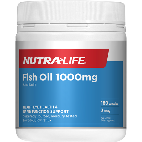 Nutralife Fish Oil 1000mg 180Capsules