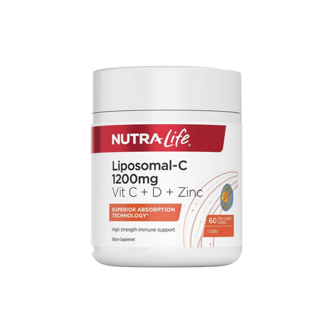 Nutralife Liposomal-C 1200mg 60 film coated tablets