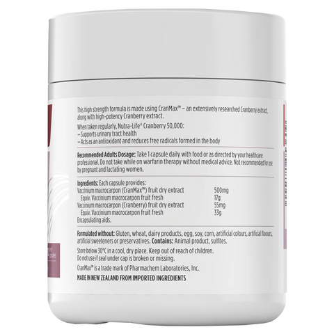 Nutralife Cranberry 50000