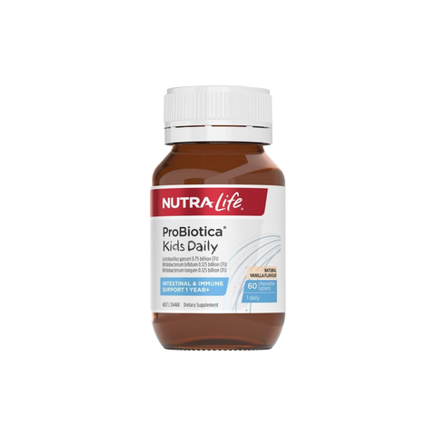 Nutralife Probiotica Kid's Daily 60 Chewable Tablets