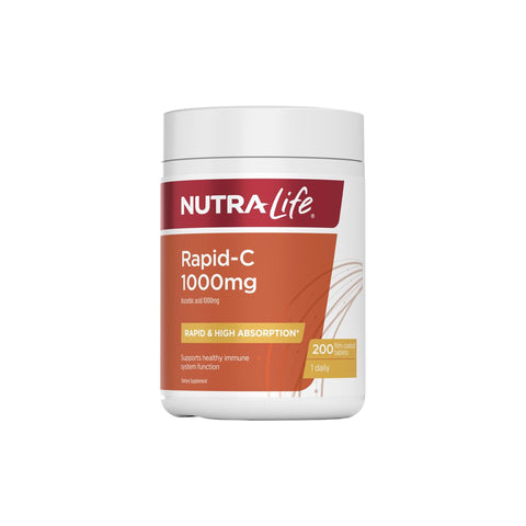 Nutralife Rapid-C 1000mg 200 Tablets
