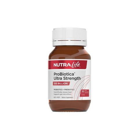 Nutralife Probiotica Ultra Strength 100 Billion 30 Capsules
