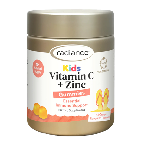 Radiance Kids Gummies Vitamin C & Zinc 45Gummies