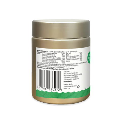 Radiance Kids Gummies Multi Vitamin 45 Gummies