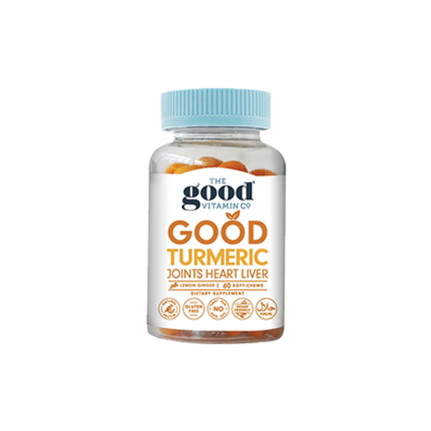 The Good Vitamin Co Good Turmeric Joints Heart Liver 60 Soft Chews