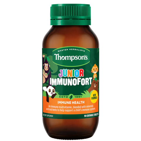 Thompson's Junior Immunofort Cherry 90 Chewable Tablets