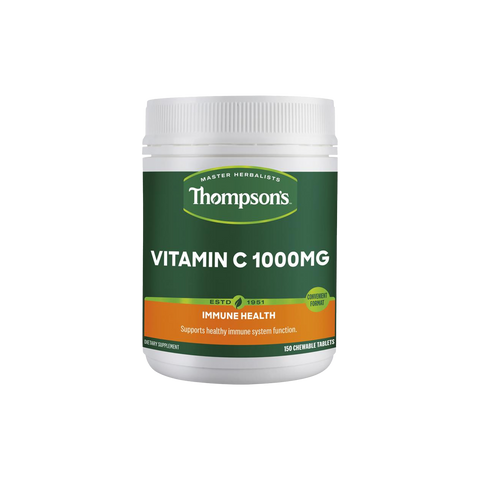 Thompson's Vitamin C Chewable 1000mg 150 Tablets