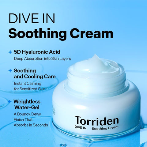 Torriden DIVE IN Soothing Cream 100ml
