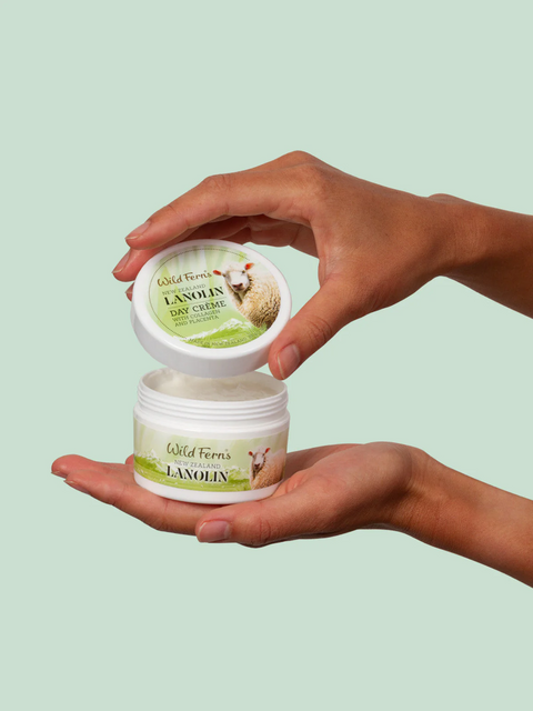 Wild Ferns Lanolin Day Creme with Collagen and Placenta 100g