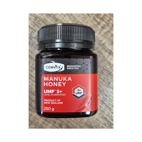 Comvita UMF 5+ Manuka Honey 250g - Scratched Bottle
