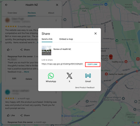 Google Review Guide sample image
