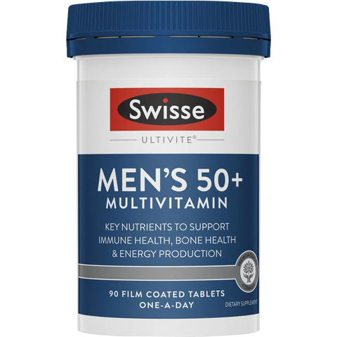 Swisse Ultivite Men's 50+ Multivitamin 60 Tablets