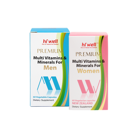 Hi Well Premium Multivitamins&Minerals Set