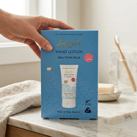 Natures Beauty Lanolux Hand Lotion 85ml Twin Pack
