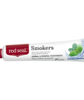 Red seal Smokers Toothpaste. Stain removing with strong peppermint