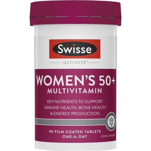 Swisse Ultivite Women's 50+ Multivitamin 60 Tablets