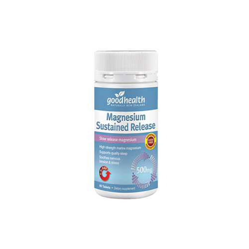 Goodhealth Magnesium Sustained Release 500mg 60 Tablets