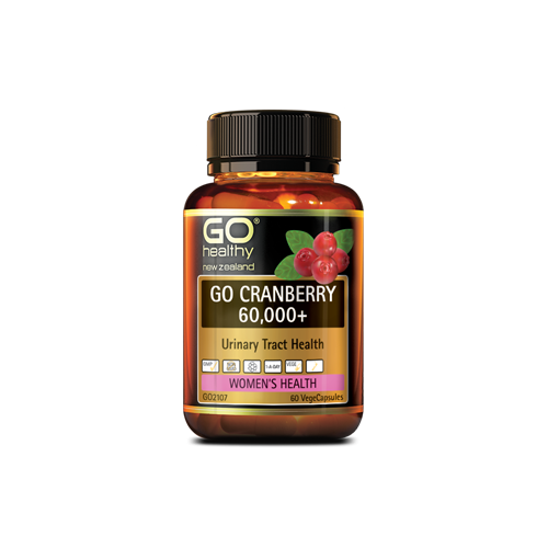 GO healthy Go Cranberry 60000+ 60 Vege Capsules