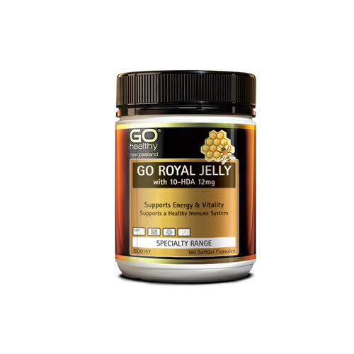 GO healthy Go Royal Jelly with 10-HDA 180 Softgels